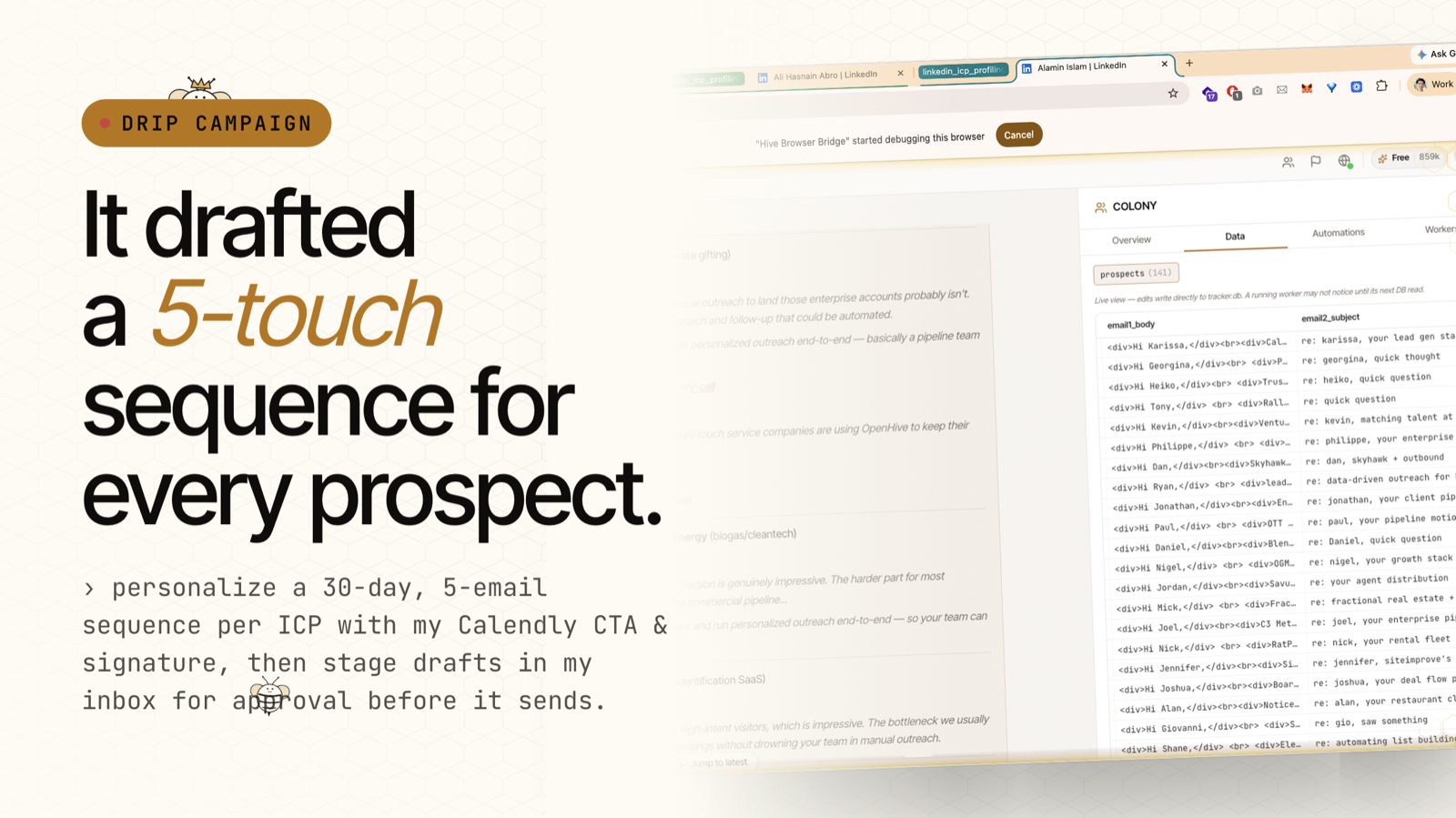 Drip Email Campaign