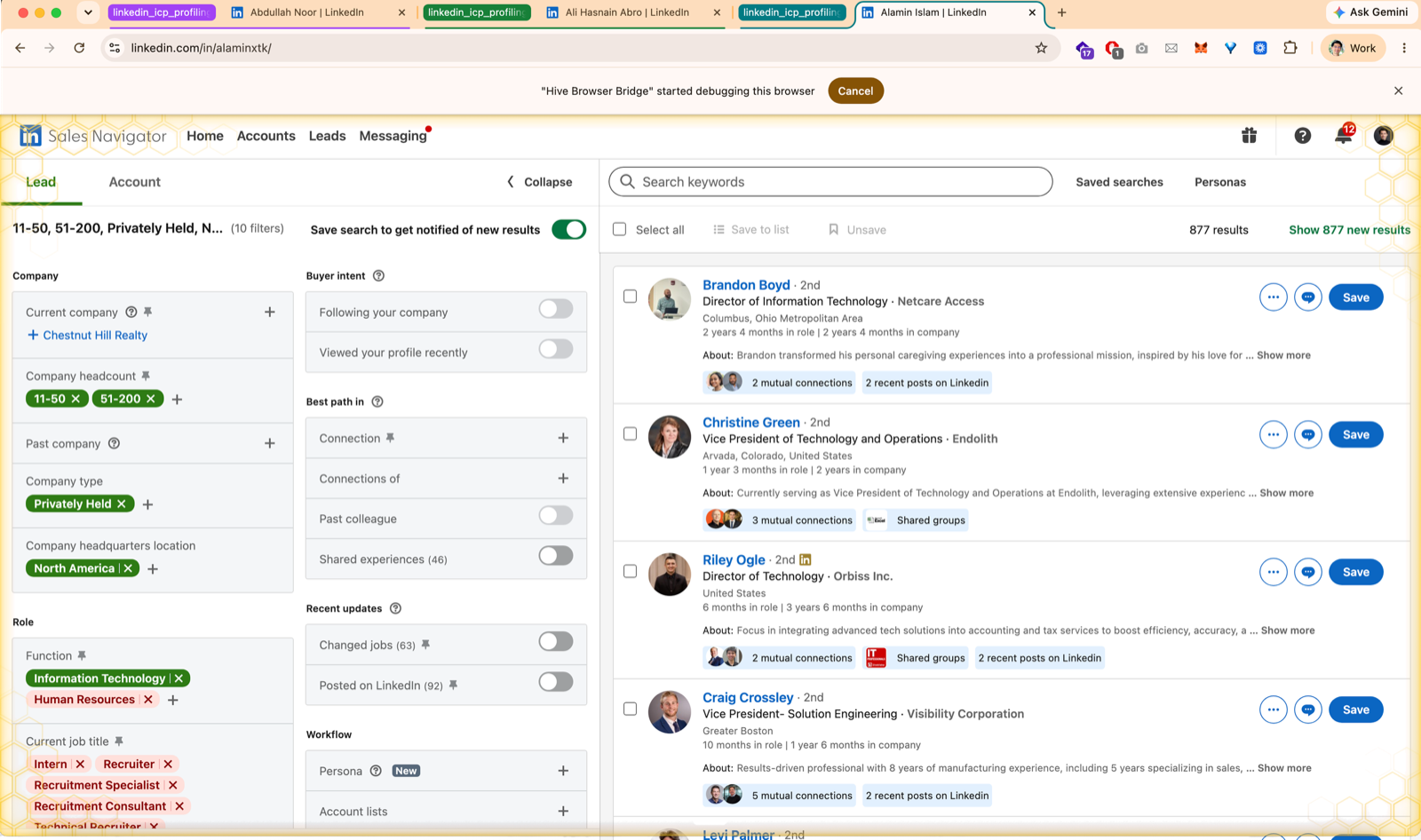 ICP List Building — screen 2